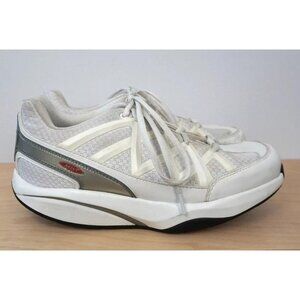 MBT Mens White Walking Athletic Shoes Sneakers Size 6-6.5